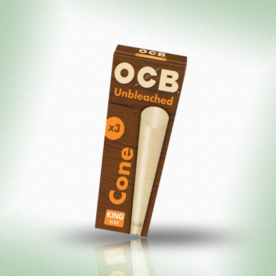 OCB Unbleached Cones King Size X3